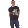 Rock Off officially licensed products Wiz Khalifa T Shirt Blazer Logo Nuovo Ufficiale Nero