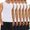 FALARY Canottiera Uomo Pacco da 3 Canotta Palestra Uomo 100% Cotone S-5XL Bianco Nero Marino Oliva