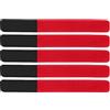 HUSHUI Cinturini per Pompa da Bici DUUTI 5 Pezzi Regolabili Durevoli per Rilegare Materiali in Nylon 18x1,6 Cm