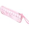 ARTSEWPLY Borsa Porta Scarpe da Danza Rosa in Poliestere Design Portatile e Zip per Danzatrici in Viaggio e Uso Quotidiano