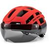Harilla Casco da Ciclismo Casco Elmetto Copricapo con Visiera Scura Contro Detriti Struttura in PC Modellato Ventilazione E Comfort Adatto a Pendolari, color to 5