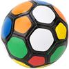 Generic Pallone da Calcio Misura 2, 13 Cm 5,1 Pollici Colorato Cucito con Precisione per Bambini, Calcio da Allenamento, Composito in PU con Volo Stabile e Controllo della Palla per Giovani, Scuola,