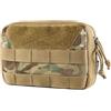 OneTigris Marsupio tattico con sistema Molle, cintura per attrezzi Edc, con cerniera, 19 x 12,7 x 5,1 cm, mimetico