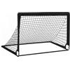 predolo Porta da Calcio Bambini Rete Porta Attrezzatura Set con Poliestere E Rivestimento Oxford 450D per Uso Tutto l'Anno Pieghevole E Compatta per Trasporto
