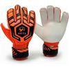 harayaa Guanti Portiere Guanti Goalie Calcio Guanti Portiere Professionali Guanti Portiere Ragazzi con Stecche Dita E Palmo Lattice per Ammortizzare Impatti, Arancione, 8