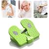 Fabater Macchina Stepper per Piedi in Nylon Rinforzato, Mini Stepper Silenzioso con Design Pieghevole, Trainer per Gambe Sotto la Scrivania per Allenamento in Ufficio a Casa (Taglia unica)