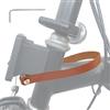 Generisch Impugnatura per bicicletta da tirare, anello telaio antigraffio per borsa da bicicletta | Anello del telaio antigraffio per un'adattabilità stabile, supporto per manubrio pieghevole per uomo e donna per il ciclismo