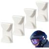 Generisch Clip per occhiali per casco protettivo, 4 attrezzature per sport invernali