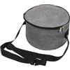 PANFHGFG Borsa da Golf Interno capiente 420D Sostanza Universitaria Piano Impermeabile Tasche Multiple Borsa da Trasporto per Golf con Disco organizzato