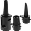 ULTECHNOVO Adattatore Valvola Aria per Kayak Nuoto, Connettore Gonfiaggio SUP in Plastica Nera, Multisize, per Uso Outdoor