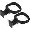 VALICLUD Porta Palline da Golf 2 Pezzi in Plastica Nera Design Ergonomico e Portatile, Accessorio per Borsa da Golf e Giochi Divertenti sul Campo
