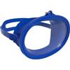 Zxpjkyu Occhiali da Sub, Maschera Subacquea, Antiappannamento, Compatti E in Vetro, Ampia per Adulti, Occhiali Impermeabili Professionali, Forma Ovale, Cornice Blu in pp