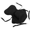 RUNROTOO Cuscino Schienale per Kayak Nero in Oxford, Supporto Ergonomico | Uso Outdoor, Design Confortevole, per Kayak, Accessorio Nautico Compatto
