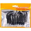 ZMdooreasy 7 centimetri morbido Worm Lure PVC T-Tail per Bass Perch (2# Colore)
