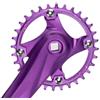 LongTing MTB conica Quadrata 170mm, 104BCD Rotonda 32/34/36/38/40/42/44T | TANKE Guarnitura Pedivelle a corona singola larga e stretta for bicicletta