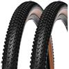 WEISHIDAI 2PC 27.5x2.1 Pneumatico Bici, 27.5 2.1 Copertoni a Blocchi for MTB