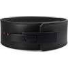QSTDGVPW Cintura da Palestra per Supporto Addominale Cintura Fitness Professionale Cintura da Sollevamento Pesi Cintura con Fibbia a Leva per Regolazione, Nero, PU