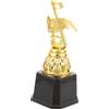 SOESFOUFU Trophy Cup in Plastica Oro, Music Note Trophy per Concorso Canoro e Cerimonie di Premiazione, Safe for, Smooth Surface Riutilizzabile