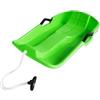 QUXVUIS Le montagne innevate invitano la slitta da neve in,Verde,65x42x14cm