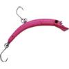 ZMdooreasy Esca da nuoto snodata da 60 mm, a forma di pesciolino ad affondamento lento con sonaglio, per spigola, trota, azione oscillante, esca dura, attrezzatura da pesca d'acqua dolce, gialla