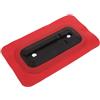 NULYLU Base per Pinna Paddleboard in PVC Rosso, Adattatore Resistente alla Corrosione Marina per Scatola Pinna SUP Gonfiabile, Accessorio per Protezione Tavola da Surf