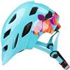 BESTOYARD Casco per Leggero in PC Luci LED Posteriori di Sicurezza per Ciclismo e Monopattino, Design Attraente e Lavorazione Fine per Ragazzi e Ragazze