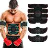 AILEDA Muscolo stimolatore elettrico, cintura stimolatore elettrico addominale, muscolo stimolatore elettrico addominale, efficace e sicuro, potenziatore muscolare portatile