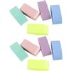 MOBUTOFU 10 Pezzi Nastro per Impugnatura Racchetta da Badminton e Squash, Overgrip Antiscivolo in Pu Assorbente Sudore, Adesione Sicura e Flessibilità Forte per Tennis e Pickleball