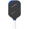 Sharplace Racchetta Fibra di Carbonio Racchetta Paddle Pala Manico Finitura Testurizzata per Controllo di Rotazioni E Direzione Del Colpo Adatta a Servizi Drive Campo, Blu