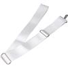 Yosoo Health Gear Cinghia Centrale per Rete da Tennis, Cinghia Centrale Regolabile in Nylon con Fibbia in Acciaio Inossidabile, 2,2 M X 5 Cm, Controllo dell'altezza per Campi da Tennis nel Parco,