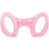 EXAOMBLE Cerchio Yoga Rosa in Pp per Allenamento Spalle e Massaggio | Strumento per Schiena, Accessori Yoga e Meditazione, Attrezzi Yoga per Esercizi e Stretching