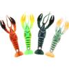 HOMOBABE Esca Artificiale per Pesca Aragosta 95mm 4 Pezzi Silicone