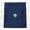 COMO 1907 Sacca Zaino Ufficiale a Coulisse - Zainetto Leggero con Cordoncino e Scudo Club Blu Navy - Sacca Sportiva Porta Scarpe per Palestra, Scuola e Tempo Libero