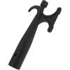 Ipetboom Gancio ormeggio Barca in plastico Nero, Boat Hook Head, Dual-Head Design, per Boating e Kayak, Compatto e Facile da maneggiare