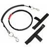 UnifearPro Scuba Cinghia Bombola Subacquea Kit Portacilindro Laterale Acciaio 316 Elastici Gestione Fruste Maniglia Ergonomica Adatta per Immersioni su Barca Esplorazioni Sub Tecnici, L