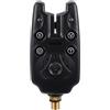 Uonlytech Allarme Elettronico da Pesca Electronic Fishing Bite Alarm PC Nero Luce LED Non Danneggia la Lenza per Lenza e Canna da Pesca