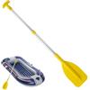 Generico Pagaia telescopica per kayak, pagaia telescopica per barca Portatile, | Antiscivolo Multifunzionale per kayak canoa canottaggio pesca sport acquatici all'ap