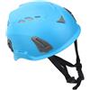 Dpofirs Casco da Arrampicata su Roccia, Caschetto di Sicurezza per Esterni con di Adattamento a Manopola Regolabile per Escursionismo Alpinismo