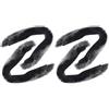 TOMETURE 4 Pezzi Bowstring Absorb Fur per Stabilizer da Tiro Arco | Chioma Sintetici, Effetto Smorzante e Riduzione Vibrazioni, Accessori per Stabilizzatore, Confezione da 4 Pezzi
