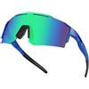 Jorzer Occhiali da sole da ciclismo, occhiali da sole avvolgenti antiriflesso UV 400 Accessori sportivi resistenti agli urti antiscivolo per uomo e donna.
