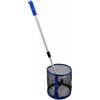 KiBcsLic Raccoglipalline da Pong Raccoglitore Palline Tennis Tavolo Raccolta Bastone Telescopico Manico Leggero Struttura Portatile in Pc Nylon Metallo Adatto, Blue L5 Nylon