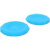 Generic Ginocchiera Rotonda per Yoga, Addensata, Antiscivolo, Supporto Imbottito per Pilates e Allenamento Fitness, Blu, 2 Pezzi, 5,91 X 5,91 Pollici