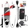 F2 2024 F2 Sector SUP 10,5 RED - Stand up paddle Board + sedile e pagaia KAJAK