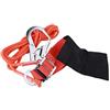 HUSHUI Cintura di Sicurezza a Vita Singola Ad Alta Resistenza con Gancio Resistente per Arrampicata All'aperto e attività di Campeggio 5 Cm di Larghezza Regolabile 50-135 Cm