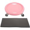 AKOOSY Disco Fitness per Allenamento Addominale, Set 1 Rosa Colore Casuale