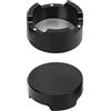 Generic Custodia per Gesso Portatile per Stecca, Porta Gesso per Biliardo Rotondo in Lega di Alluminio per Sport in Piscina, Altezza 2,3 Cm