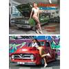 KMA Est. 2005 Calendario da parete 2026 con scritta Hot Girls & Cool Rides (lingua italiana non garantita)