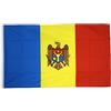 Flaggenfritze Bandiera/Bandiera MOLDAVA + GRATIS Sticker, bandiera fritze®, Hissflagge 90 x 150 cm