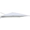 Cosma Telo per Ombrellone Saturno 3x4 in Poliestere m 3x4 Bianco