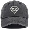 NEONSKY Cappello da Sole Casual da Uomo, Berretto da Baseball Personalizzato, Cappello Ricamato, Super papà/Nonno, Regalo Divertente per Uomo, Festa del papà, Nonno, Natale, Compleanno, Idea Regalo